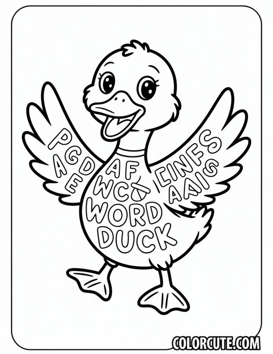 Donald Duck Coloring Page | Free PDF Printables