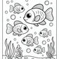 Fish Preschool Coloring Page | Free PDF Printables