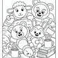 Fun Cozy Friends Coloring Pages | Free PDF Printables