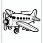 Military Airplane Coloring Pages | Free PDF Printables