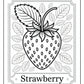 Yummy Strawberry Coloring Pages – Free PDF Printables