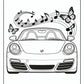 Cool 911 Porsche Coloring Pages | Free PDF Printables
