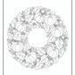 Fall Wreath Coloring Pages | Free PDF Printables