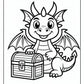 Dragons Coloring Pages | Free PDF Printables