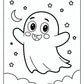 Halloween Ghost Coloring Page | Free PDF Printables
