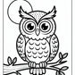 Halloween Owl Coloring Pages | Free PDF Printables
