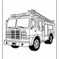 Adult Fire Truck Coloring Pages | Free PDF Printables