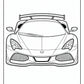 Cool Car Coloring Pages | Free PDF Printables