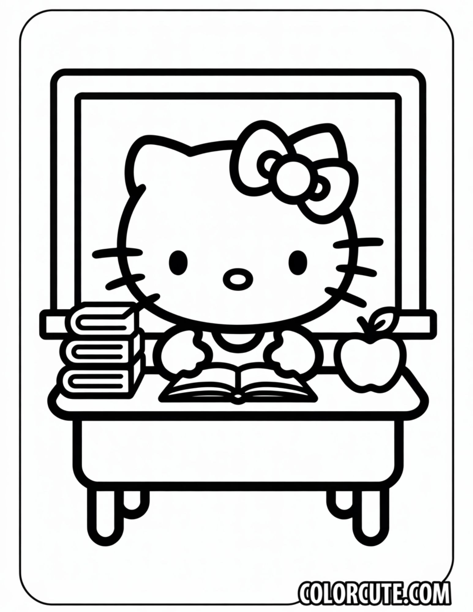 24 Free Hello Kitty Coloring Pages Cute Pdf Printables Color Cute