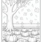 Bold and Easy Fall Coloring Pages | Free PDF Printables