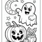 Halloween Spooky Coloring Pages | Free PDF Printables