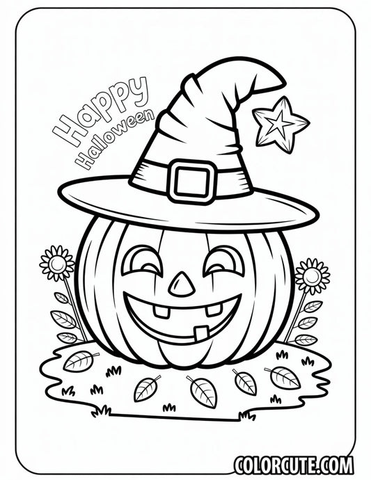 Halloween Pumpkin Coloring Pages | Free PDF Printables