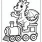 Train Dragon Coloring Pages | Free PDF Printables