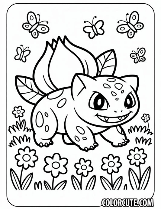 Bulbasaur Coloring Pages | Free PDF Printables