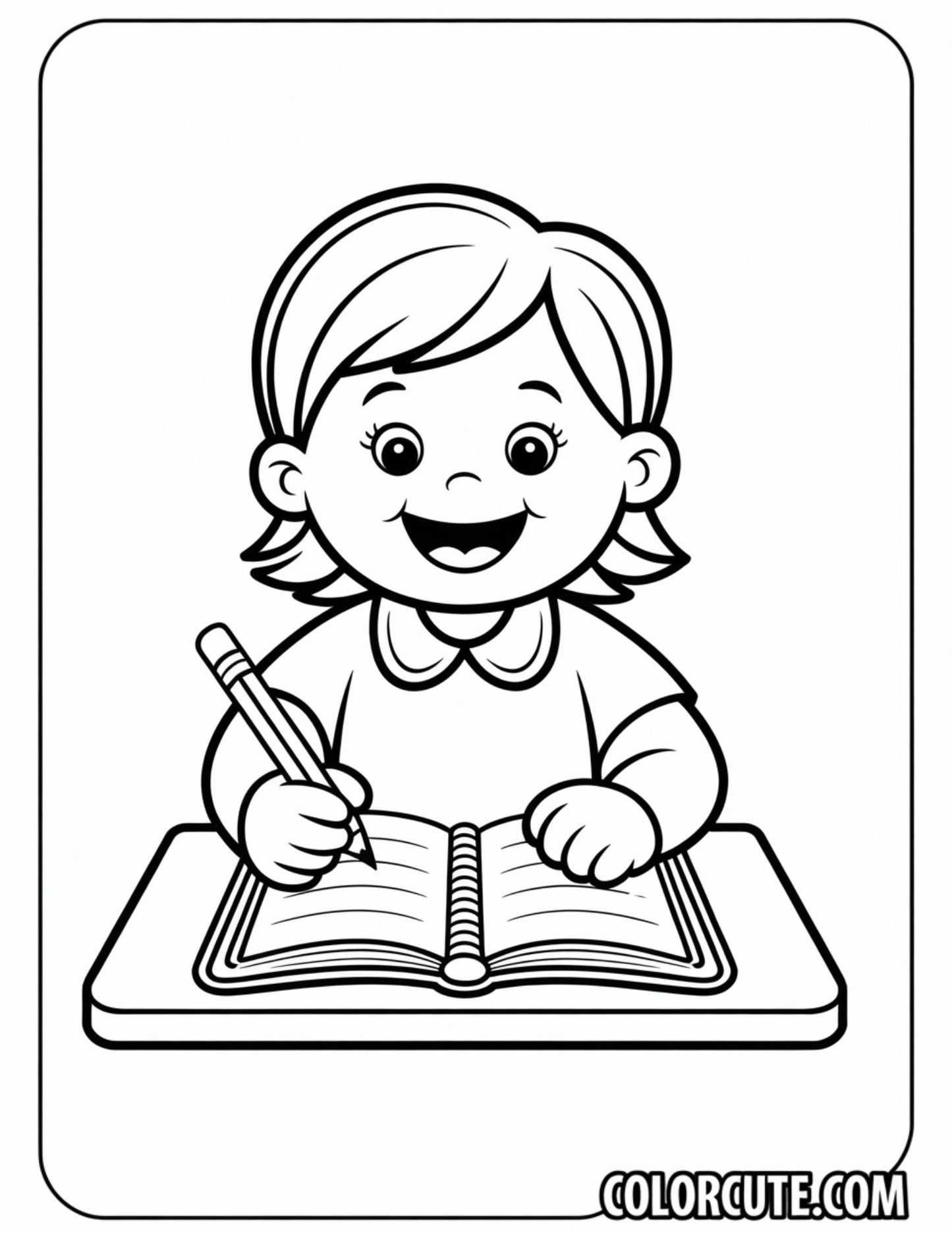 4th Grade Back to School Coloring Pages | Free PDF Printables