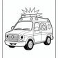 Ambulance Car Coloring Pages | Free PDF Printables