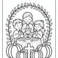 Christian Thanksgiving Coloring Pages | Free PDF Printables