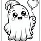 Kawaii Spooky Coloring Pages | Free PDF Printables
