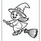 Halloween Witch Coloring Pages | Free PDF Printables