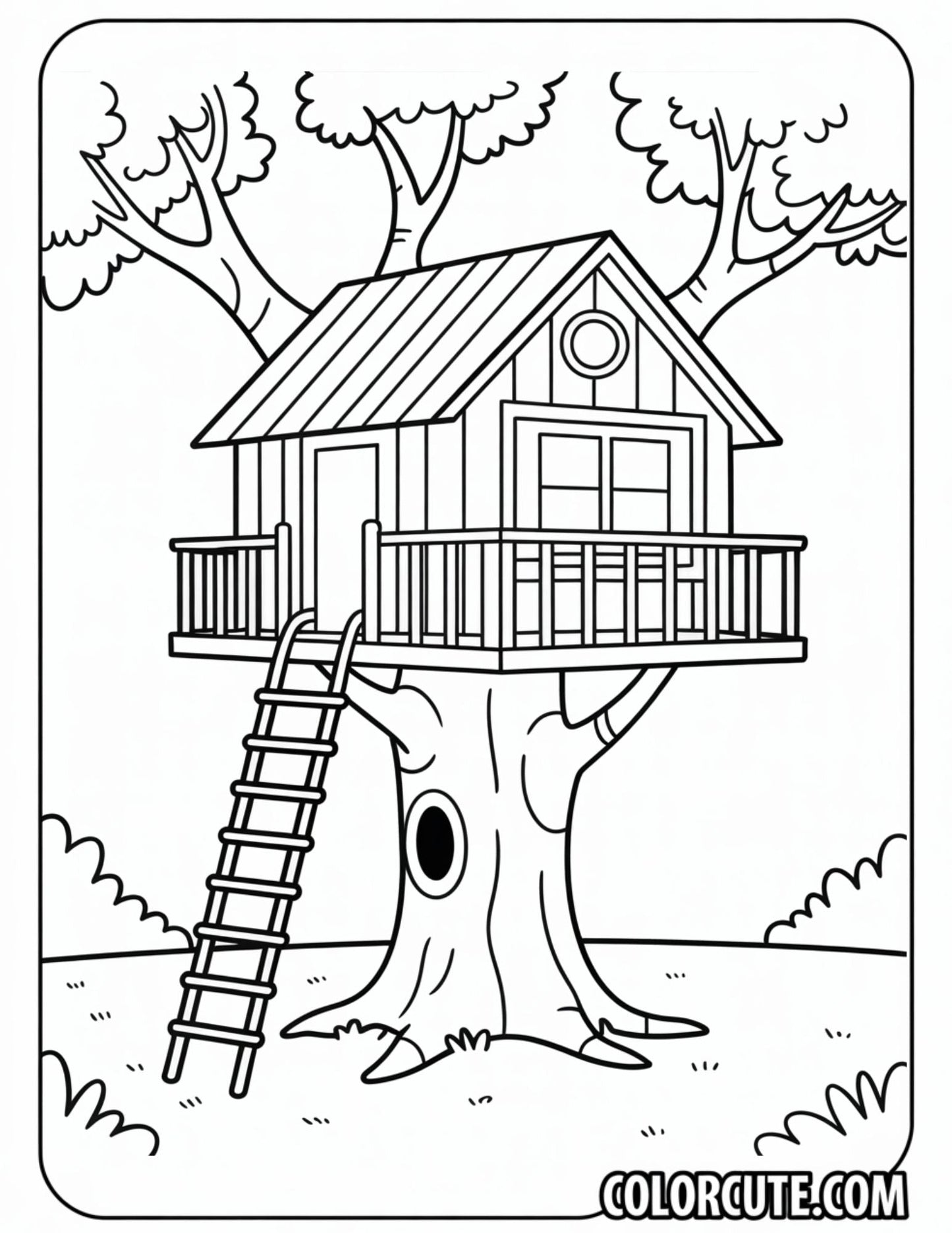 Magic Tree House Coloring Pages - Free PDF Printables
