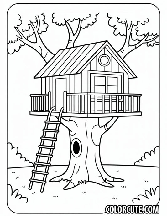 Magic Tree House Coloring Pages - Free PDF Printables