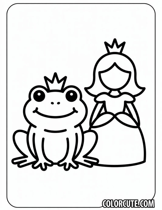 Princess and the Frog Coloring Pages | Free PDF Printables