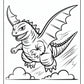 Rodan Godzilla Coloring Pages | Free PDF Printables