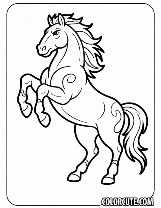 Fantasy Horse Coloring Pages | Free PDF Printables