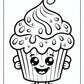 Fun Sweet Cupcake Coloring Pages | Free PDF Printables