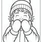 Kindergarten Winter Coloring Pages | Free PDF Printables