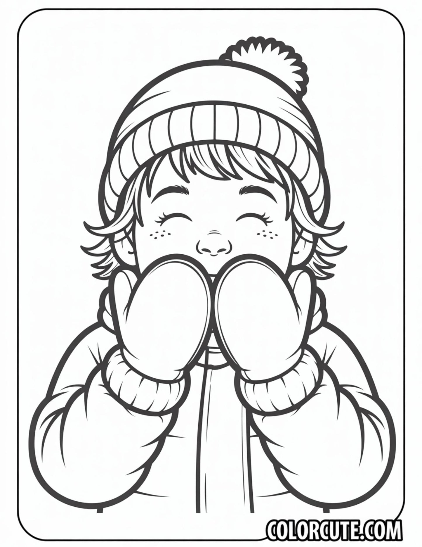 Kindergarten Winter Coloring Pages | Free PDF Printables