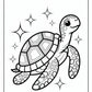 Fantasy Turtle Coloring Pages | Free PDF Printables