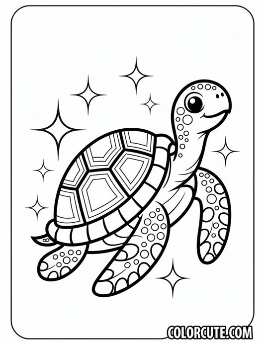 Fantasy Turtle Coloring Pages | Free PDF Printables