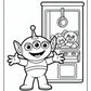 Toy Story Alien Coloring Pages Free PDF Printables
