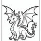 Wings Dragon Coloring Pages | Free PDF Printables
