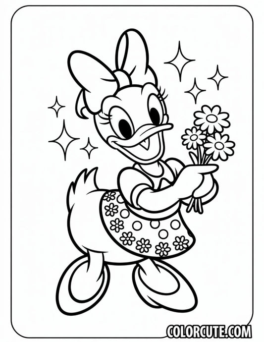 Daffy Duck Coloring Page | Free PDF Printables