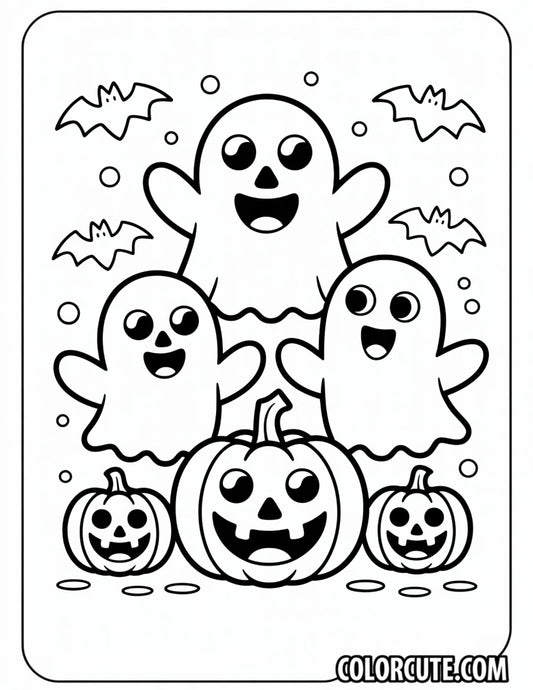 Spooky Halloween Coloring Pages | Free PDF Printables