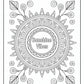 Sun Mandala Coloring Page | Free PDF Printables