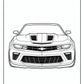 Camaro Car Coloring Page | Free PDF Printables