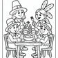 First Thanksgiving Coloring Pages | Free PDF Printables