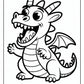 Fun Dragon Coloring Pages | Free PDF Printables