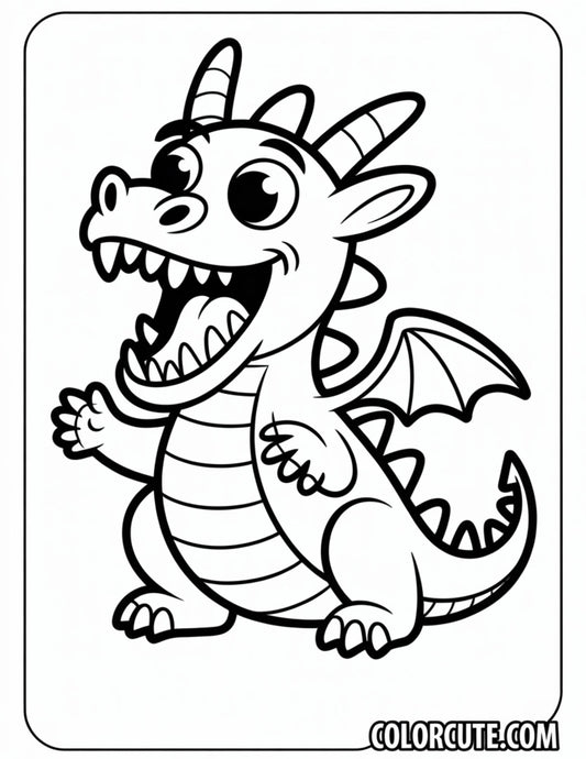 Fun Dragon Coloring Pages | Free PDF Printables