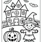 Halloween Preschool Coloring Pages | Free PDF Printables