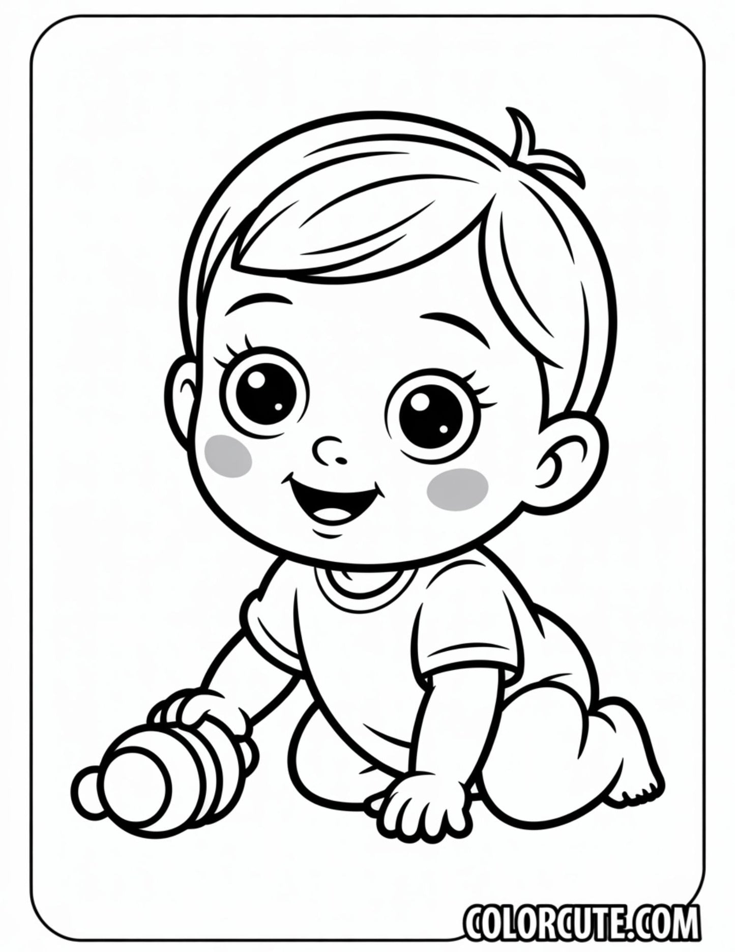 Baby Anna Coloring Pages | Free PDF Printables