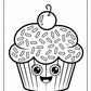 Fun Shopkins Cupcake Coloring Pages | Free PDF Printables