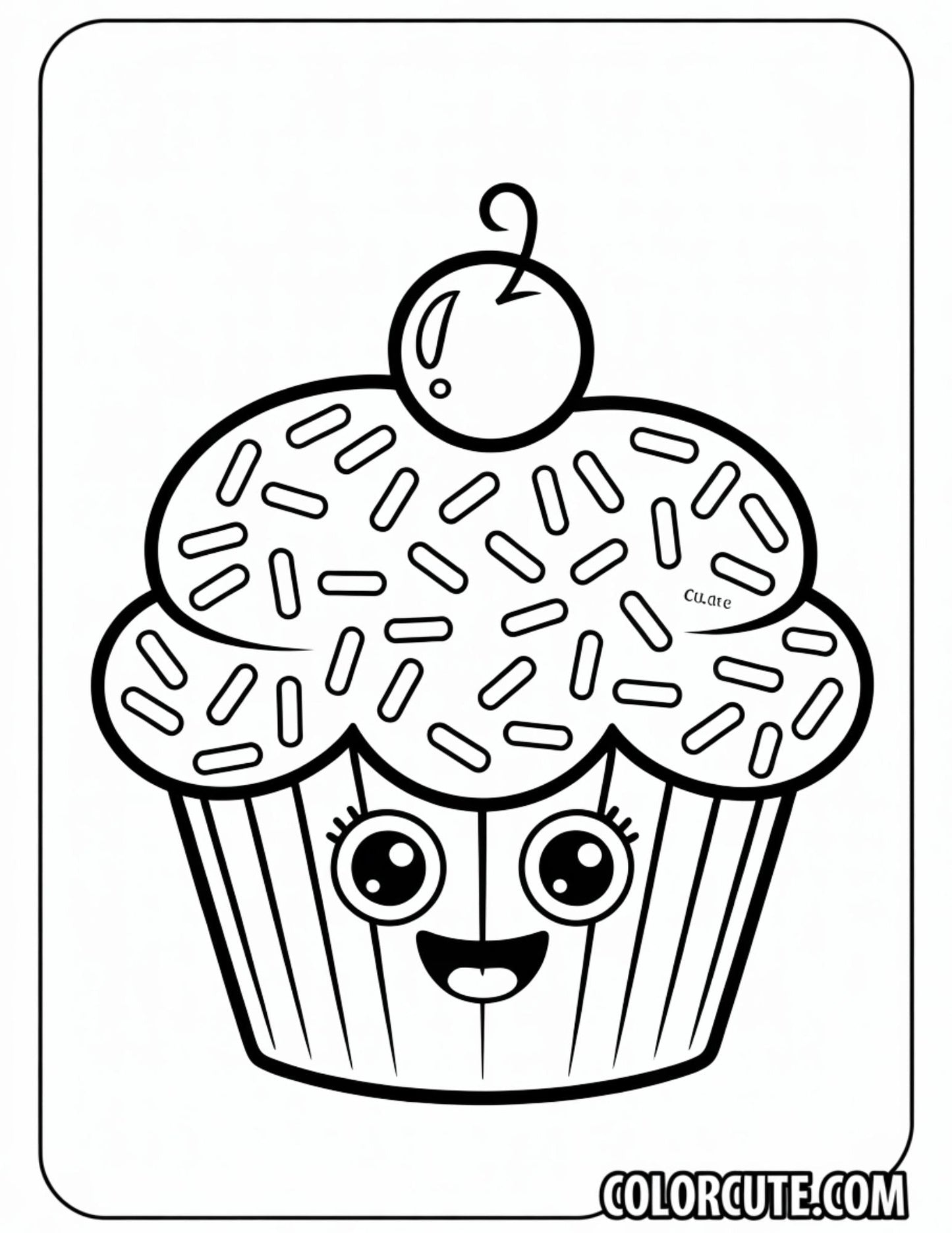 Fun Shopkins Cupcake Coloring Pages | Free PDF Printables