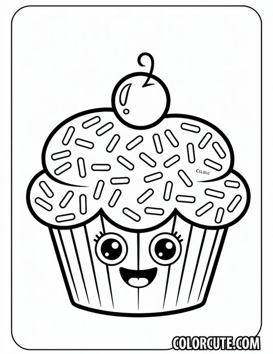 Fun Shopkins Cupcake Coloring Pages | Free PDF Printables