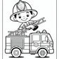 Tayo Fire Truck Coloring Pages | Free PDF Printables