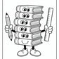Books Back to School Coloring Pages | Free PDF Printables