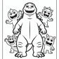 King Ghidorah Godzilla Coloring Pages | Free PDF Printables